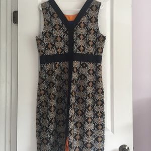 Black anthropologie dress